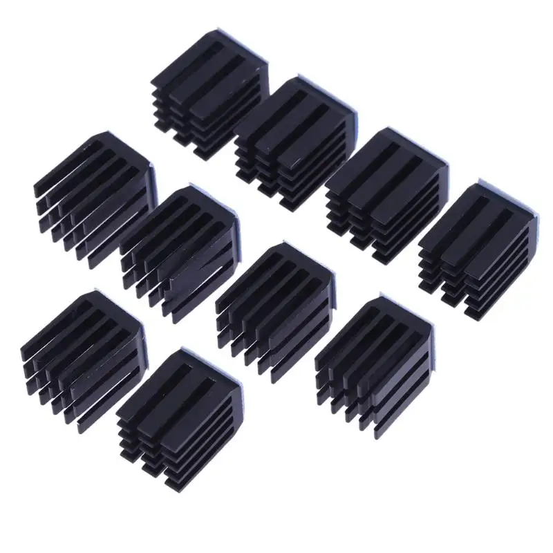 

10pcs 3D Printer Parts Stepper Motor Driver Heat Sinks Cooling Heatsink for TMC2100/8825 High Quality