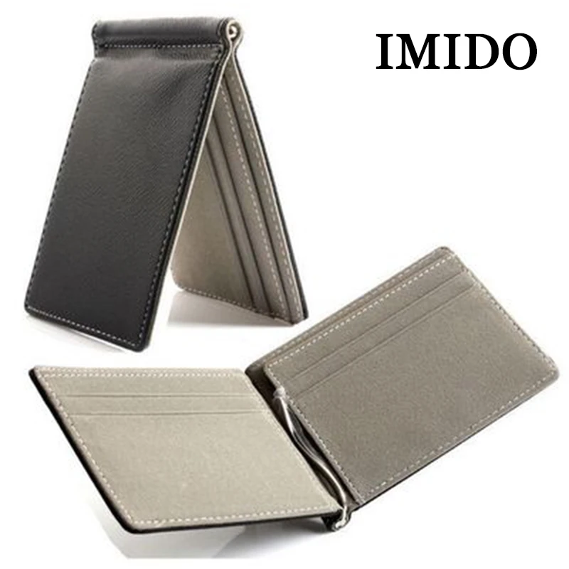 

2019 Hot !!! Men Money Clips Metal Solid Wallets Credit Card Wallet Money Holder