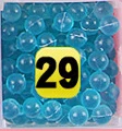 30 Цвета Aqua Beads 3D для изготовления ювелирных изделий запасной блок Deluxe Studio набор бусин воды липкий бисер для детей 6000 шт./пакет - Цвет: 29