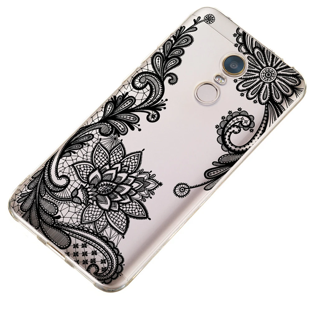 

xiaomi Redmi 5 Plus Case on Redmi 5 plus Case 3D Relief Flower Pattern Transparent TPU Case For Xiaomi Redmi 5 Plus 5plus Cover