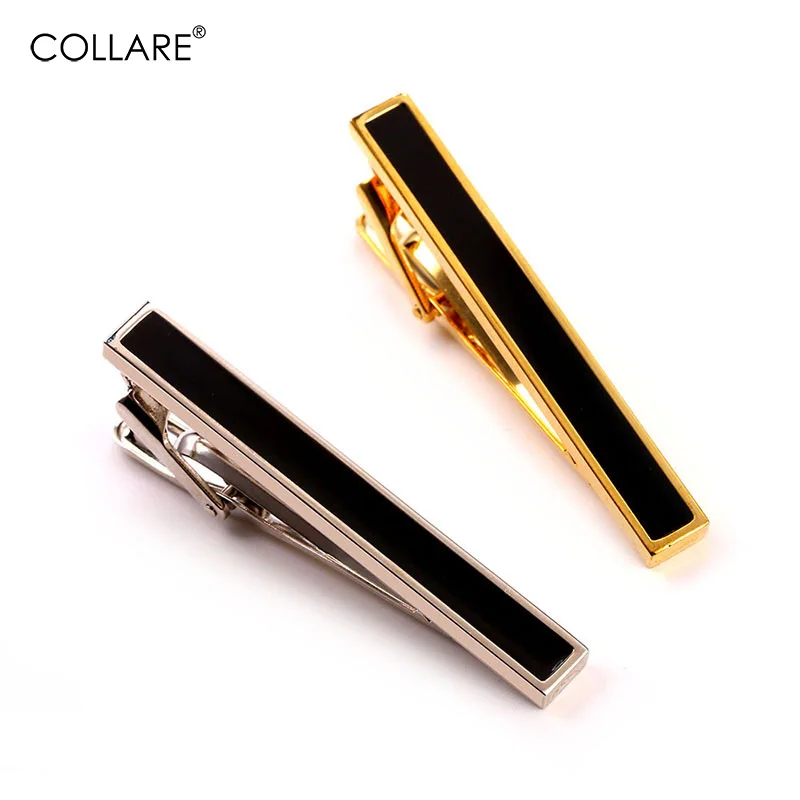 Collare Tie Clip Easy Simple Design For Men Gold/Silver Color With