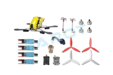 Tarot 250 Through FPV Quadcopter Drone Combo Set Carbon Fiber Frame TL250C with Mini CC3D ESC Motor Propeller Camera F16517
