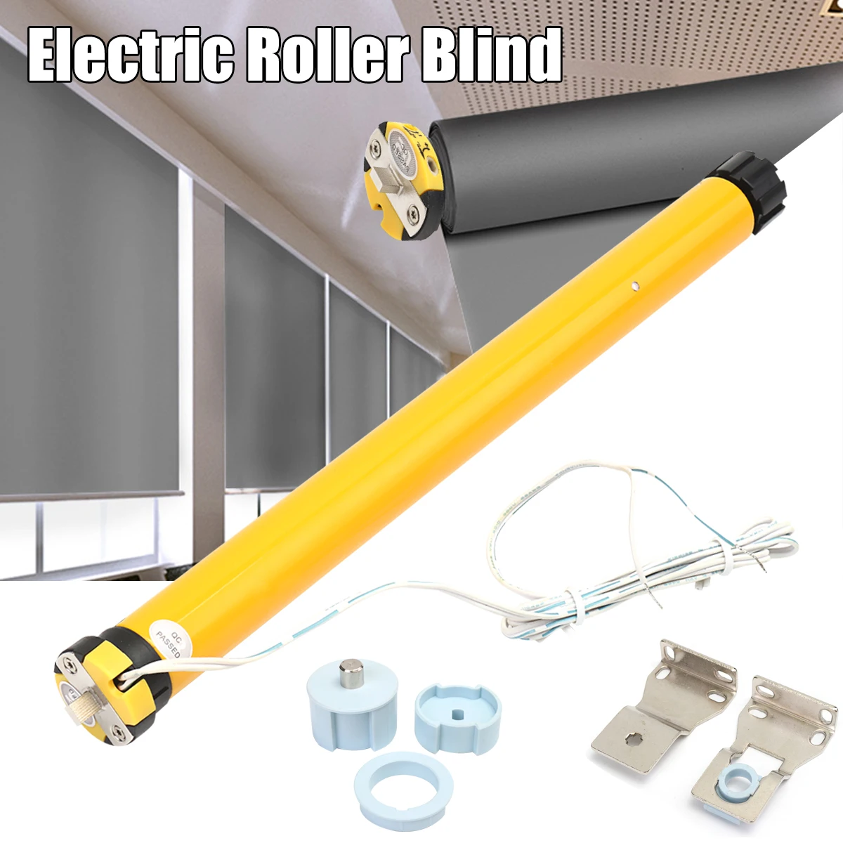 Shades DIY Tubular Motor Elegazzo Electric Roller Blinds