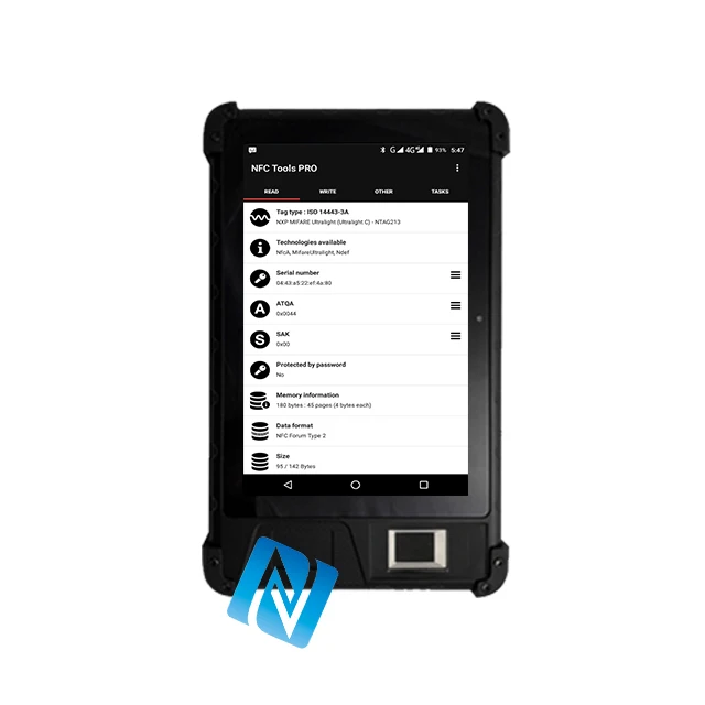 HFSECURITY планшет на Android 7 0 4 ГБ 8 дюймов с сенсорным экраном|portable fingerprint scanner|scanner