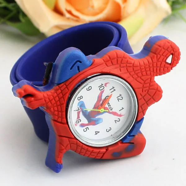 Wholesale 2022 Children's Clock Student Children Boy Spider Man Watches Kids Silicone Cartoon Watch Relogio Masculino Kids Watch