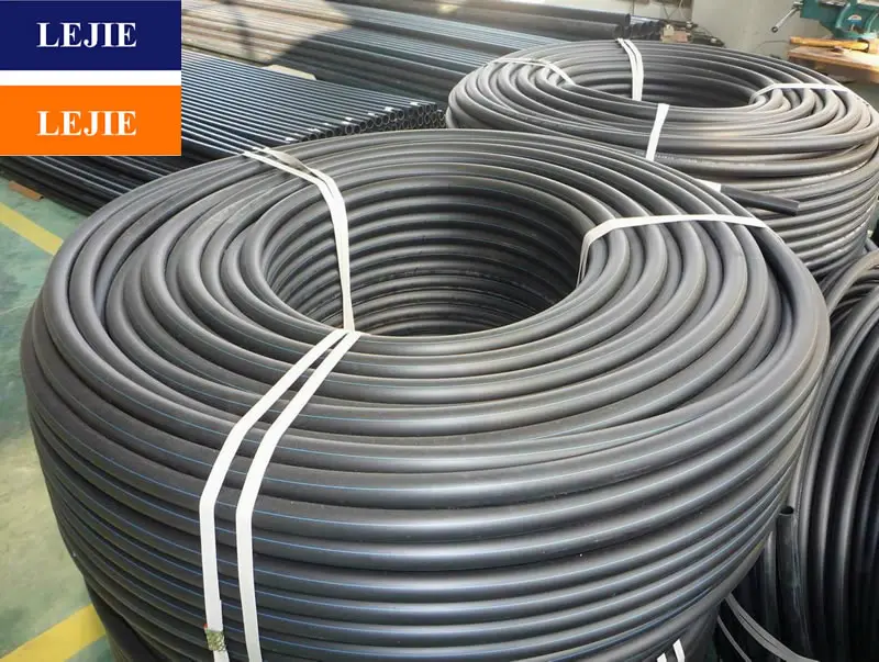 Pipe threading fiber optic cable communications construction electric