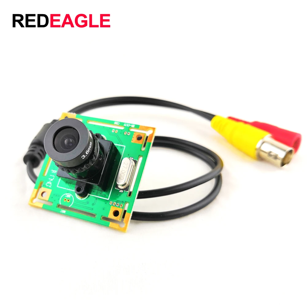 RDEAGLE 700TVL CMOS цветная аналоговая камера Мини CCTV камера безопасности PCB модуль камеры с 3,6 мм объективом