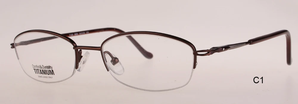 ZOBWN, титановые очки, женские, унисекс, светильник, оптические очки, половинная оправа, коричневые, фиолетовые, montures de lunette Oculos de grau femininos
