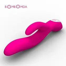 G Spot вагинальный массаж палочка вибратор USB Перезаряжаемые вибратор 7 вибрации женская мастурбация пр. стержень палочка секс-игрушки для