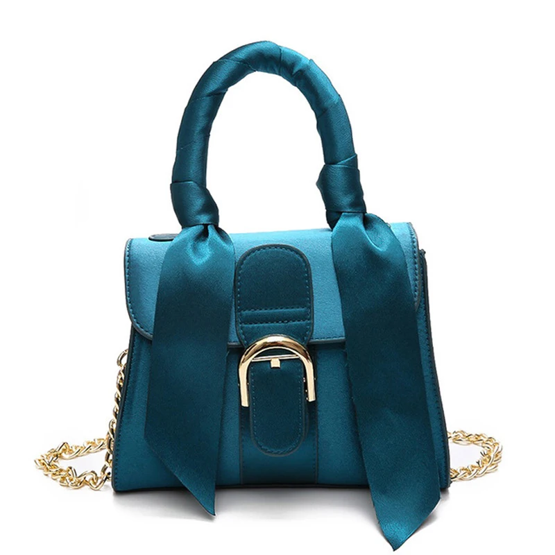 

New women's bag ladies luxury handbags European and American fashion bow velvet messenger bags #19772