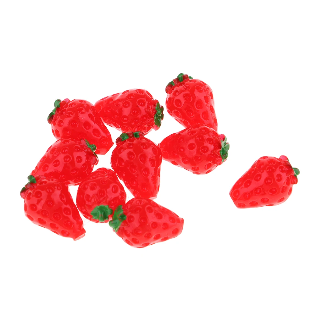 10pcs Simulation Fake Fruit Toys  miniature kitchen food toys  Suit for 1/12 miniature dollhouse  miniature kitchen food toys 