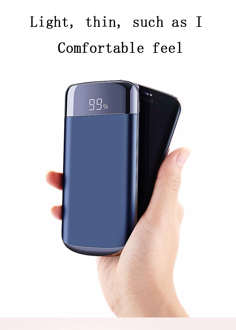 30000 мАч Внешний аккумулятор PoverBank 2 USB светодиодный Банк питания портативное зарядное устройство для мобильного телефона для Xiaomi samsung iphone XS
