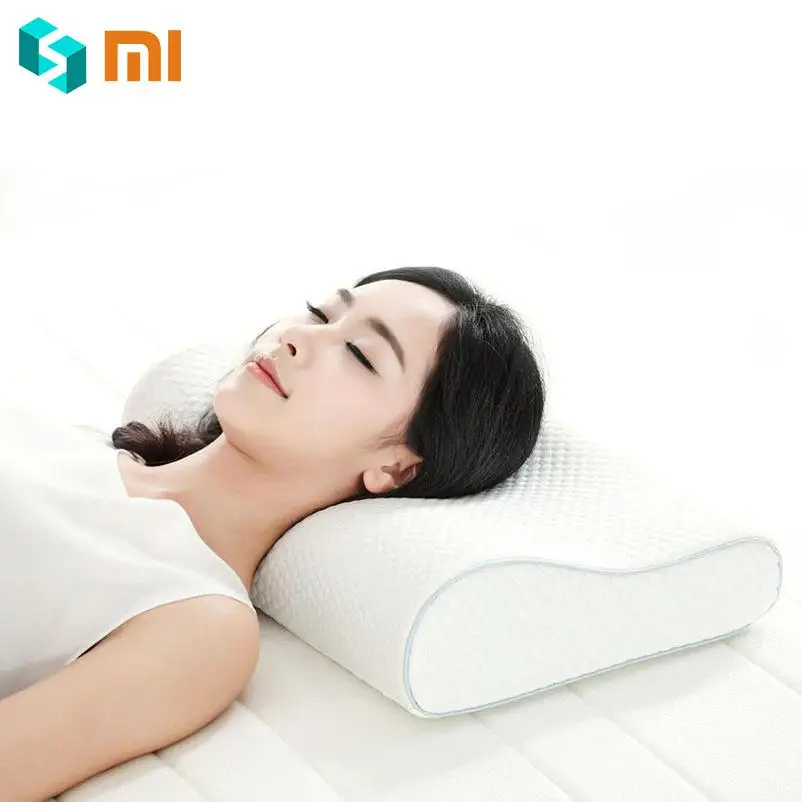 

Original Xiaomi Pillow Mijia 8H Cool Feeling Slow Rebound Memory Cotton Pillows H1 Super Soft Antibacterial Neck Support Pillows