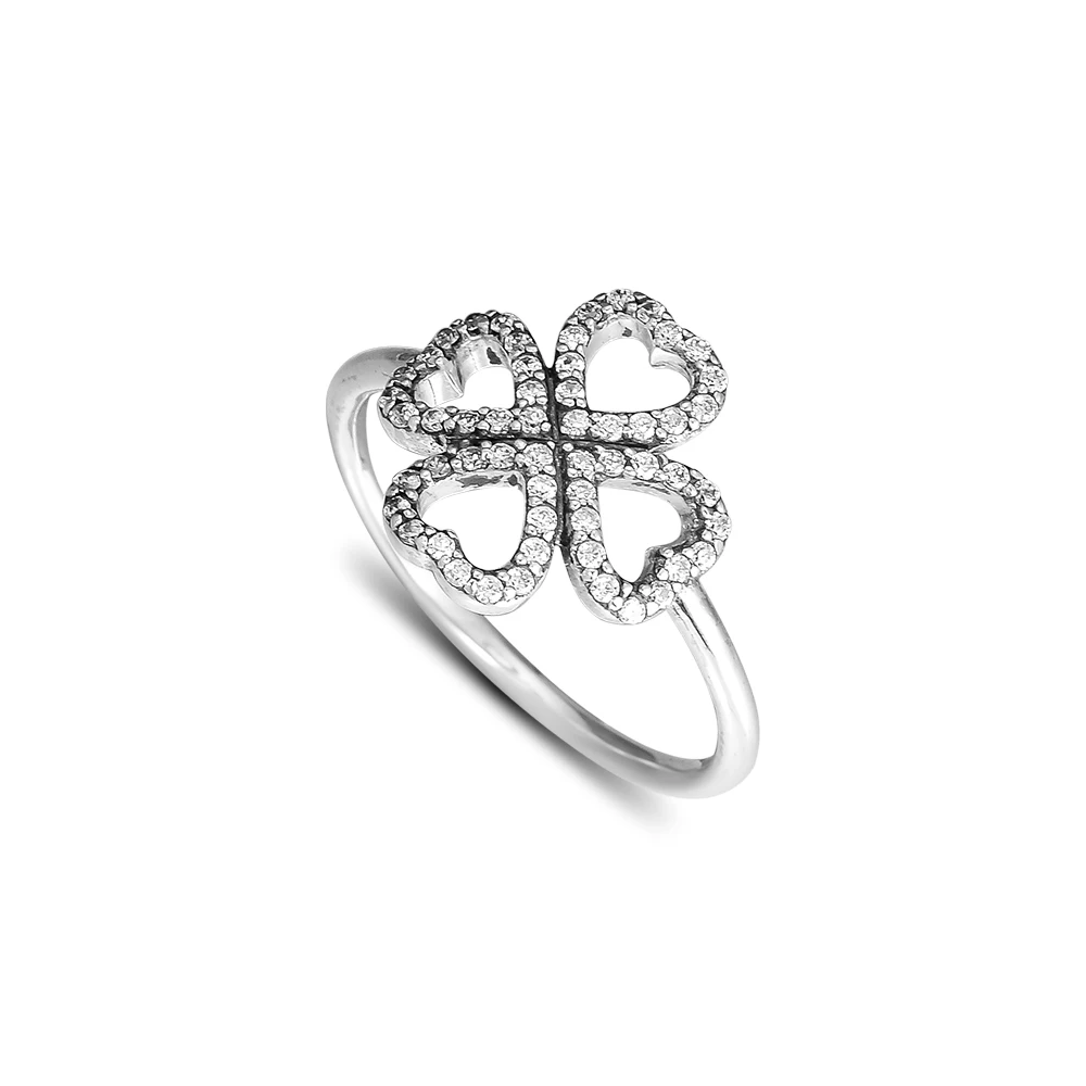 Кольцо женское из серебра 925 пробы с лепестками любви|petals of love|petals love ring |