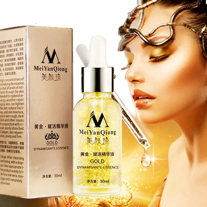 

MEIYANQIONG 24k Gold Serum Deep Moisturizing Facial Anti Aging Intensive Face Lifting Firming Anti Wrinkle Whitening Skin Care