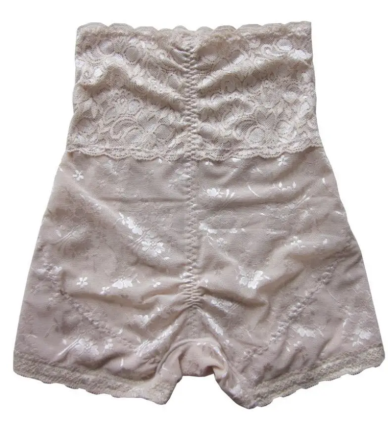 Настоящие Vestido De Renda Butt Lifter Высокая талия животик бедра Формирующие брюки квадратная основа непорядок в одежде