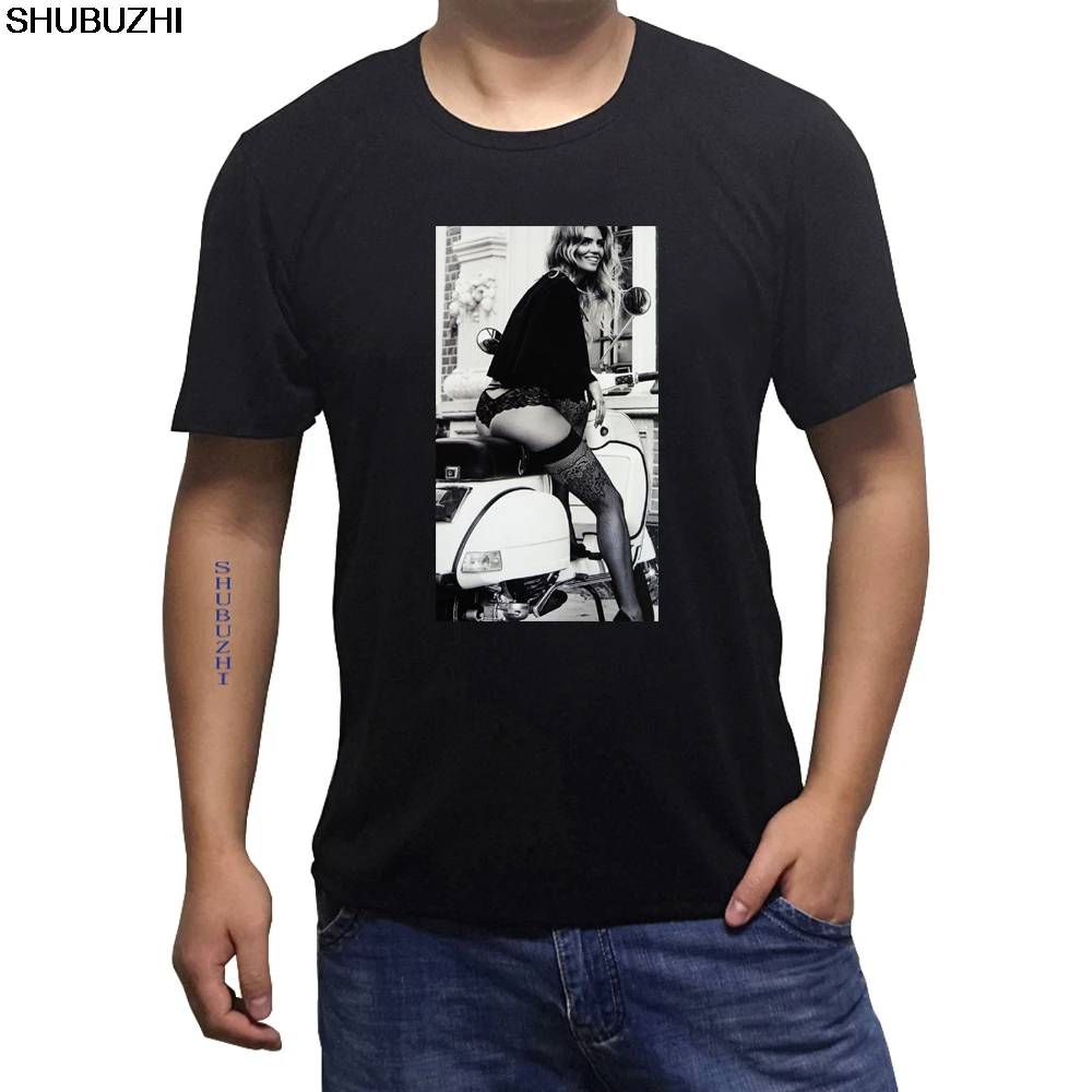 

SEXY WOMAN ON VESPA UNISEX T-SHIRT Hot Sell shubuzhi Fashion T Shirt Short Sleeve Tricolor sbz1324