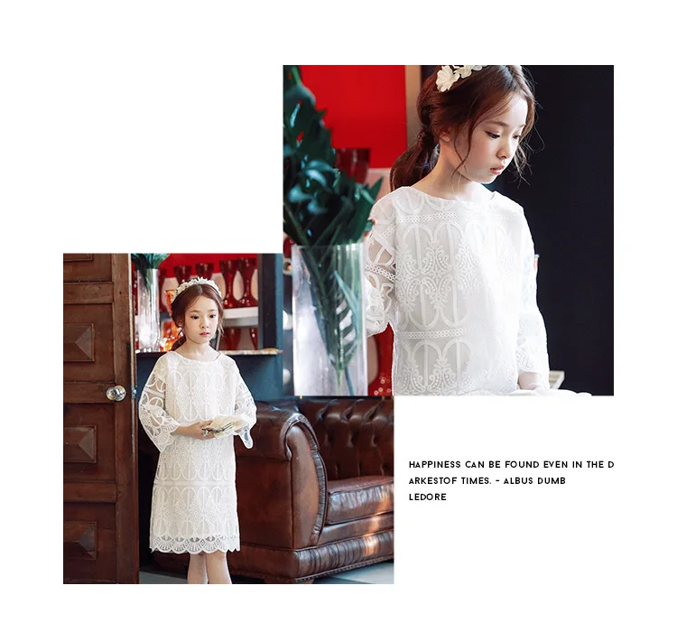 lace teenage baby girls dress summer cotton 2017 knee length white princess girls summer dresses girls dress  long sleeve girls dress 2 3 4 5 6 7 8 9 10 11 12 13 14 15 16 years old little teenage big girls princess dress  with sleeves (12)