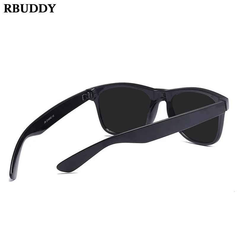 RBUDDY 2019 квадратные солнцезащитные очки мужские поляризованные фирменный дизайн