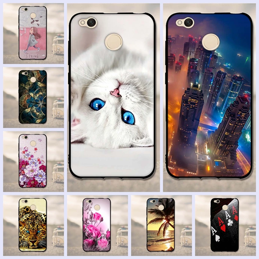 Чехол с 3D рисунком для Xiaomi Redmi 4X, мягкий силиконовый чехол из ТПУ для Xiaomi Redmi 4X Redmi 4 X, чехлы для телефонов Чехол с 3D рисунком для Xiaomi Redmi 4X, мягкий силиконовый чехол из ТПУ для Xiaomi Redmi 4X Redmi 4 X, чехлы для телефонов