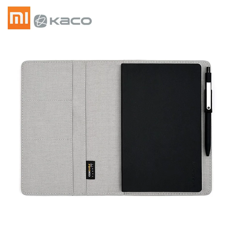 Xiaomi Mijia Kaco Noble paper NoteBook из искусственной кожи со слотом для карт, кошелек, блокнот для книг, дневник с ручкой-вывеской, подарок для бизнеса, офиса, путешествий