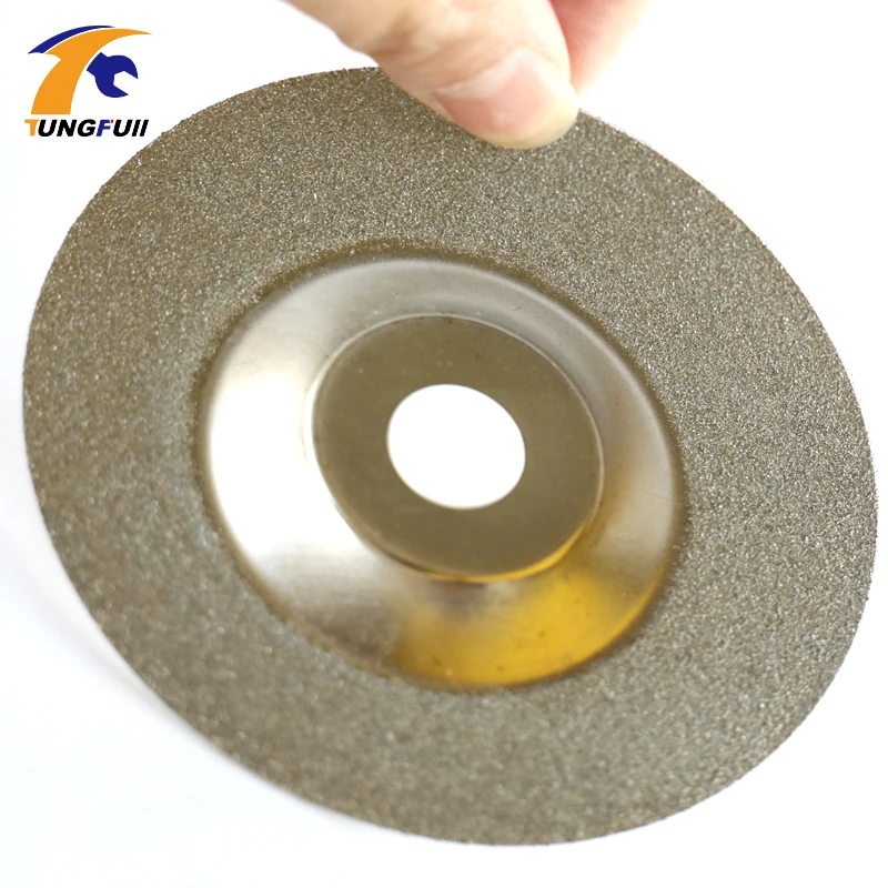 Reduced Sparking Wheel Glass Diamond Grinding Disc 4" Angle grinder