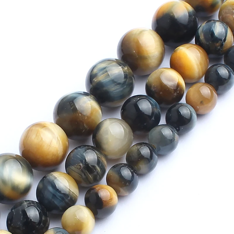 

Natural Stone Beads Dream Yellow Tiger Eye Stone Beads For Jewelry Making Bracelet Diy Jewelry 15inch 6/8/10mm pick Size