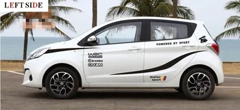 

LEFT SIDE Car Stickers Support For Custom Car Styling Decorative High-grade Waterproof Sunscreen Stickers Car Accessories