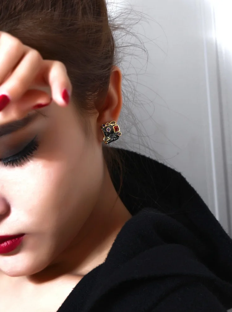 earrings and ring set