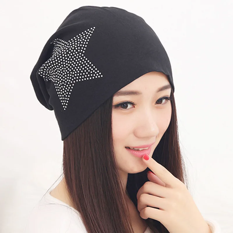 Модная женская шапка куполообразная шапка Повседневная Уличная Хрустальная Лыжная Шапка толстые зимние теплые шапки Новые