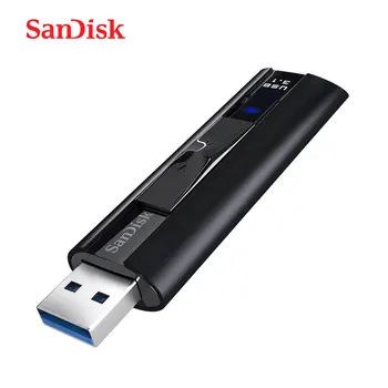 SanDisk-unidad Flash de estado sólido CZ880 Extreme PRO, 128 de memoria USB 3,1 GB, unidad Flash de 256GB de alta velocidad, memoria Usb de 420 MB/s