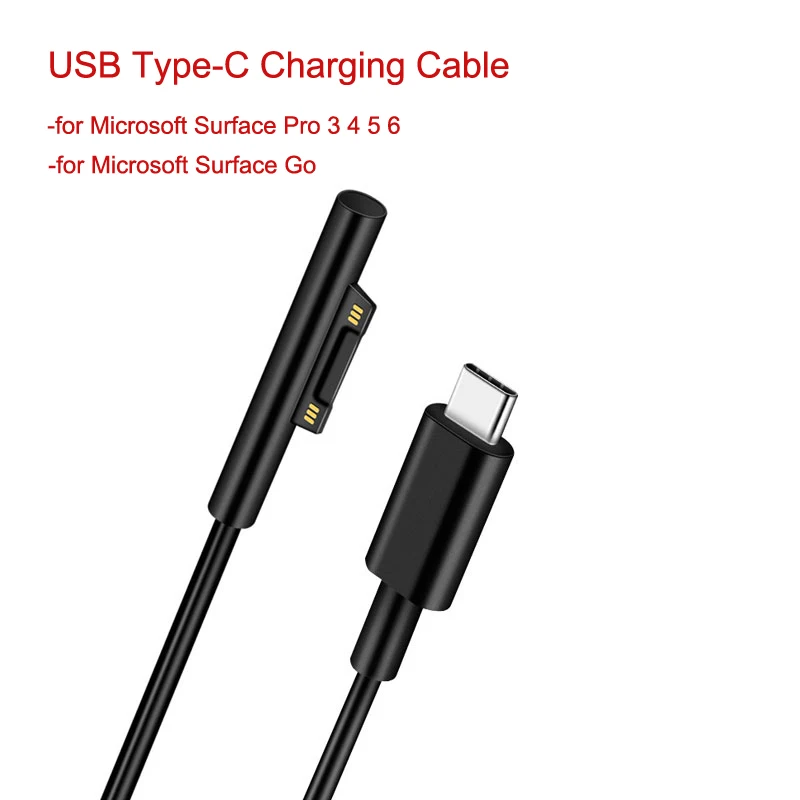 Тип USB C Питание В комплект поставки входит адаптер зарядный кабель шнур для Microsoft