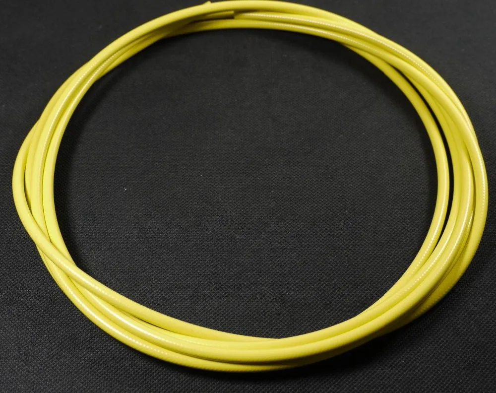 HYDRAULIC DISC BRAKE HOSE SUIT FOR SHIMANO X TR SAINT HONE XT LX DEORE YELLOW 3 METERS | Спорт и развлечения