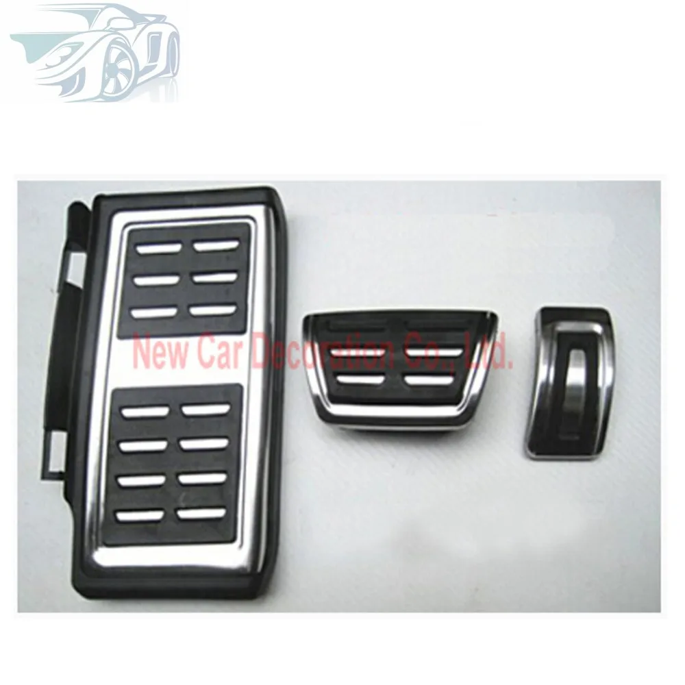 Car styling No slips!Gas Fuel Brake Footrest plate non slip Foot rest