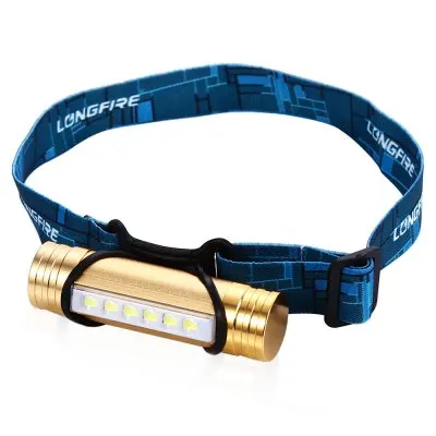 

4 in 1 Multifunction 6 LED 3W 1200Lm Headlight Power Bank Camping lamp free shipping