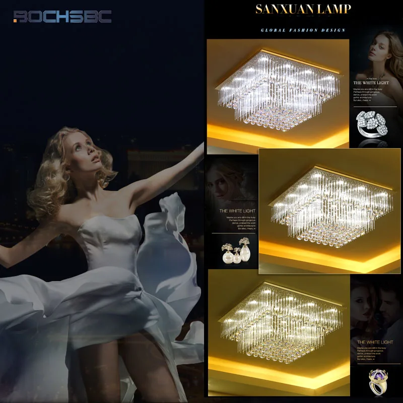 Crystal Ceiling Light18