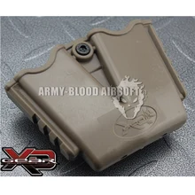 Тактическая спрингфилдская Оружейная тактическая кобура 3508MP XDM двойной подсумок для магазинов Dual magazine(DE) кобура