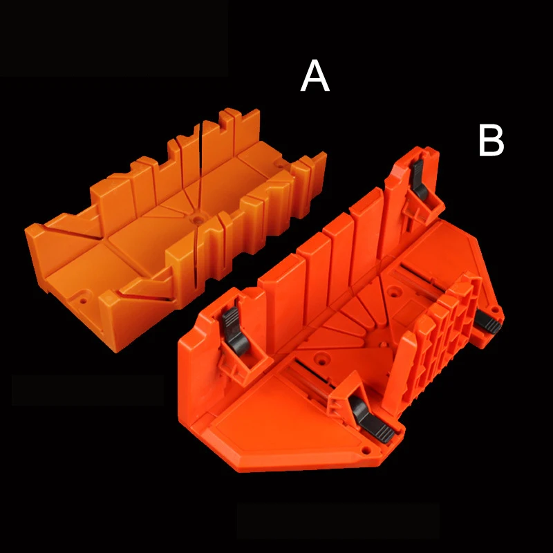 Wood Angle Cutting Saw 0/22.5/45/90 Degree Clamping Mitre Box Cabinet Case Woodworking Tool LAD-sale