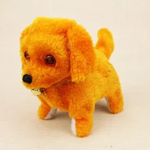 Hot sale Electric leash dog Plush Toys Music machinery remote control dog electronic toys For Children Christmas Random Color
