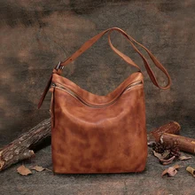 Вместительные женские сумки-тоут ручной работы, кожаные сумки на ремне,, винтажные женские сумки-мессенджеры из натуральной кожи, через плечо