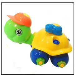 Раннего обучения Образование DIY гайки группа установлен Пластик 3D Puzzle разборки Мотоцикл дети Игрушечные лошадки для детей Игрушечные лошадки - Цвет: 4