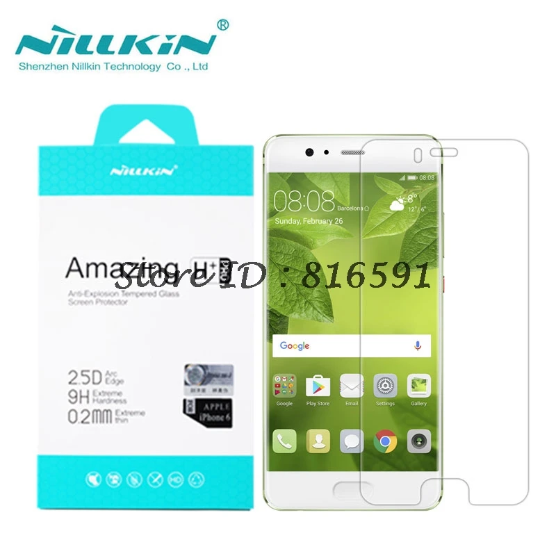 

Huawei P10 Tempered Glass Huawei P10 Glass Nillkin Amazing H+Pro H Anti-Explosion Screen Protector For Huawei P10 (5.1 inch)
