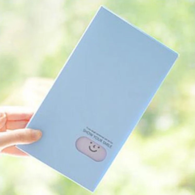 New 120 Pockets Card Photocard Name Card ID Holder Drop Shipping - Цвет: Sky Blue