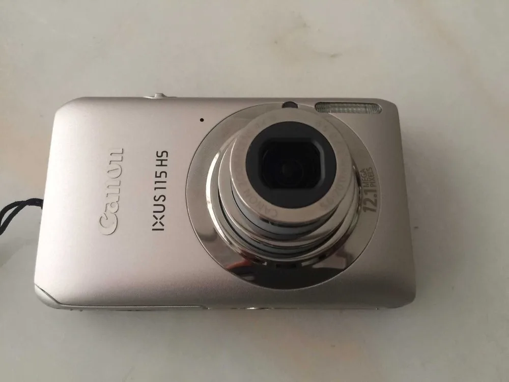 Б/у цифровая камера Canon 115 HS (12 1 МП 4 кратный оптический зум) 3 дюймовый ЖК