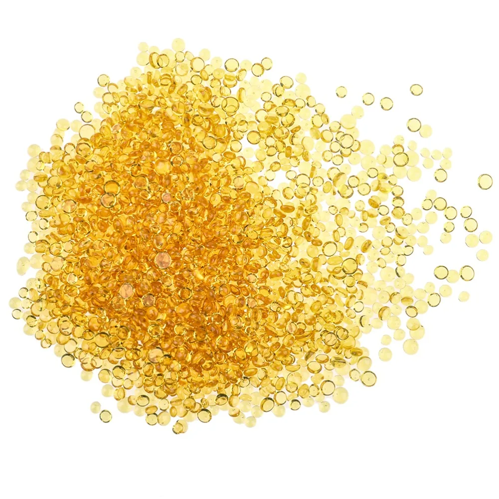 100g Hot Melt Keratin Glue Granule Blonde Yellow Color Beads Glue Grain for Pre-bonded Human Fusion Hair Extension Tools