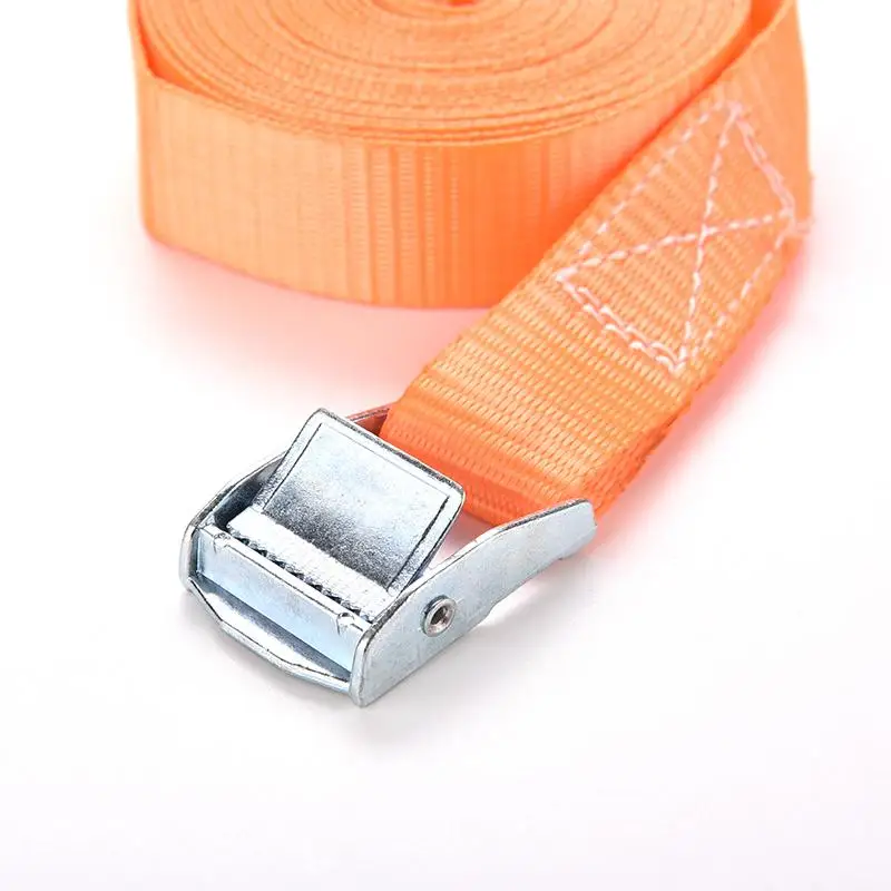 Metal Cam Buckle Tie Down Safe Nylon Quick Lock Strap Heavy Luggage