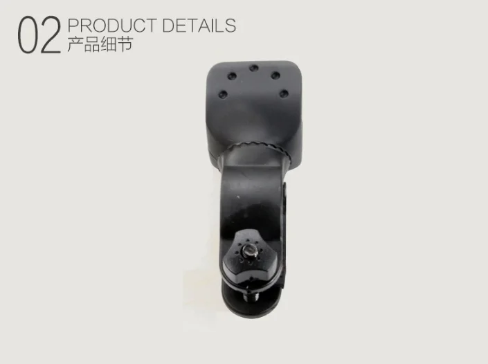 Cheap MEROCA Bicycle clip light frame 360 degree rotating car holder flashlight clip bicycle light clip flashlight bracket 0