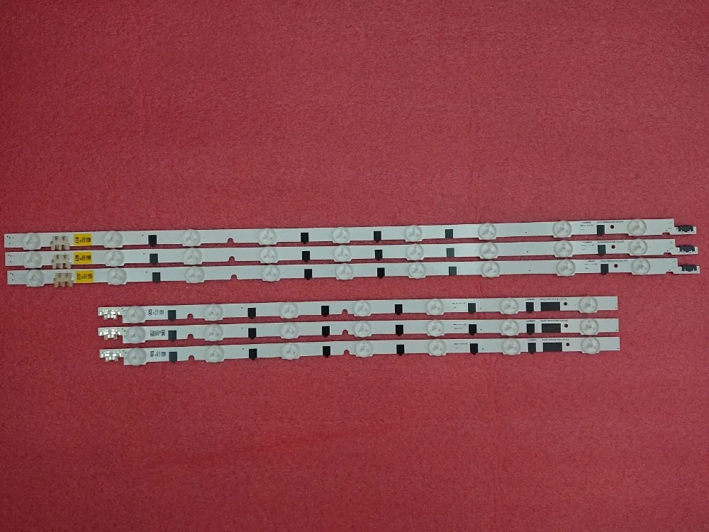 

6 PCS(3*R 3*L) LED backlight strip for Samsung TV UN50F6400AF 2013SVS50F R 7 L 9 D2GE-500SCB-R3 D2GE-500SCA-R3 T500HVF02.4