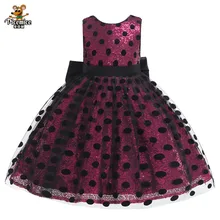 5 цветов; одежда для свадебной вечеринки с цветочным рисунком; платья принцессы в горошек для девочек; детская одежда для дня рождения с цветочным рисунком; От 2 до 6 лет платье для девочек