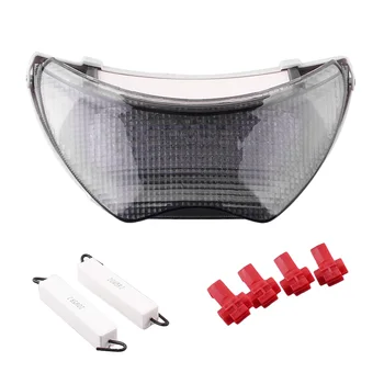 

E-Mark Integrated Taillight LED Motorcycle Rear Tail Brake Light Turn Signal Stop Lamp For Honda CBR600F CBR600F4 CBR600F4I
